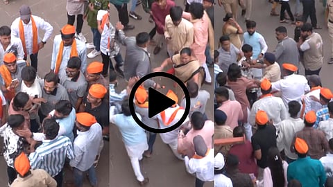 Pune Sarasbagh Diwali Pahat: Chaos at Pune's Sarasbagh Diwali Pahat Event; Heavy Police Presence Deployed