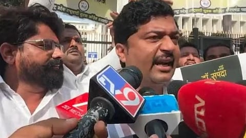 Sharad Pawar NCP Protest: NCP's Protest in the Ministry Area