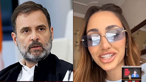 Reaction from Brazilian 'that' model on Rahul Gandhi's Haryana vote theft allegation...