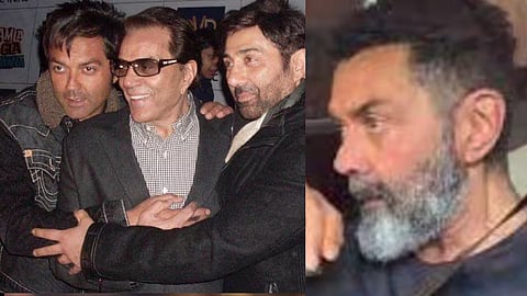 Bobby Deol Break Down After Meet Dharmendra: Bobby Deol's Eyes Watered After Meeting His Father in the Hospital...