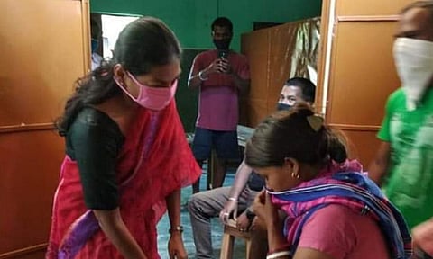 Hailakandi district administration distributed 5 kg rice among people sans NFSA cards