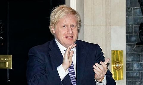 UK past the peak of coronavirus - British Prime Minister Boris Johnson