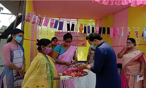 Mangaldai Self-Help Group (SHG) to sell 1,25,000 masks