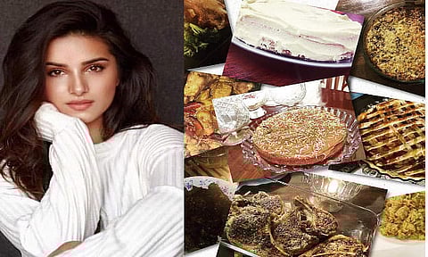 Tara Sutaria in lockdown 'Being on a diet is not an option'