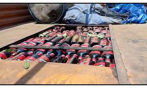 Truck laden with Arunachali liquor seized in Sarupathar