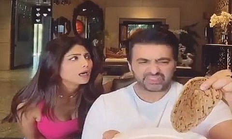 Shilpa Shetty Kundra shares funny 'food for thought' with Raj Kundra