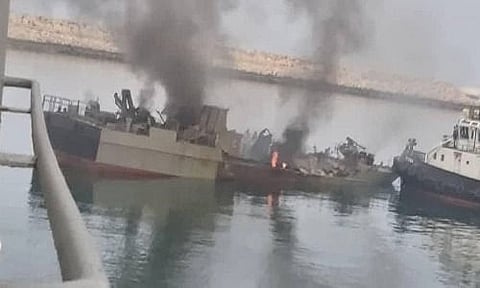 19 killed in Iran naval 'friendly fire' involving two Iranian naval vessels in the Gulf of Oman