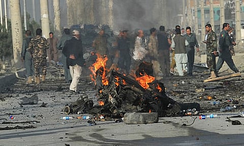 15 killed after suicide blast hit a funeral in Afghanistan's Nangarhar province