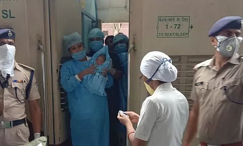 Pregnant Lady Travelling from Tripura to Bihar via 'Special Shramik Train' Delivers Healthy Baby En Route