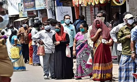 Violation of lockdown norms in Morigaon town
