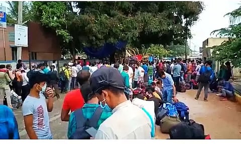 1,500 people returning from Bengaluru to Guwahati by train