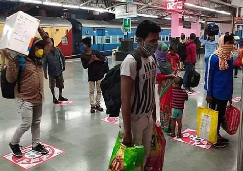 110 Shramik Special Trains arrive in NFR with 110000 stranded people