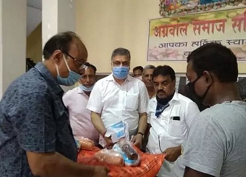 Organizations extended help to barbers amid COVID-19 lockdown