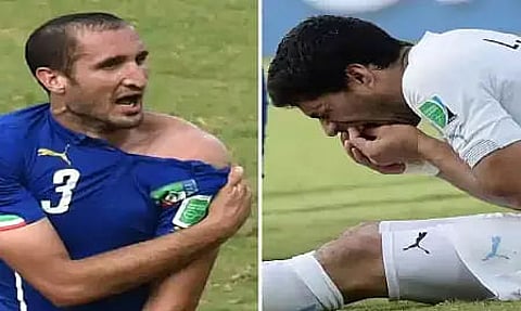 'Admire his cunning': Giorgio Chiellini recalls Suarez biting incident