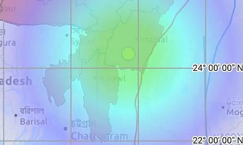 5.1 Magnitude Earthquake Hits Manipur, Tremors Felt all Over Northeast