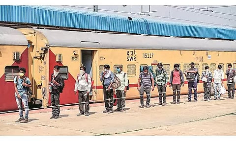 30,000 people brought back to NE by Shramik Special Trains
