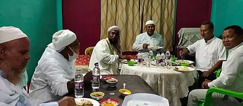 BPF President Hagrama Mohilary joins Eid-ul-Fitr Namaz for peace in Kokrajhar