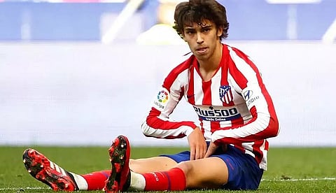 Atletico's Joao Felix hurts knee in training