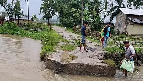 Lakhimpur district rivers in spate; floods affect 2,970 people