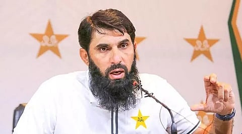 Make bowlers wear a mask: Pakistan head coach Misbah-ul-Haq