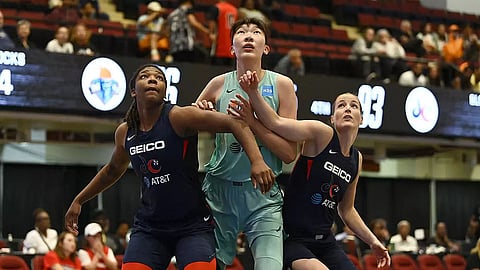China's Han Xu pulls out of 2020 WNBA season's roster