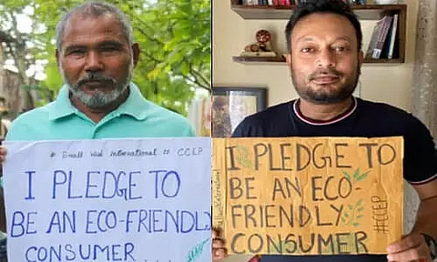 (L) Jadav Payeng; (R) Jatin Bora