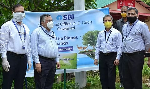 SBI, North Eastern Circle celebrates World Environment Day
