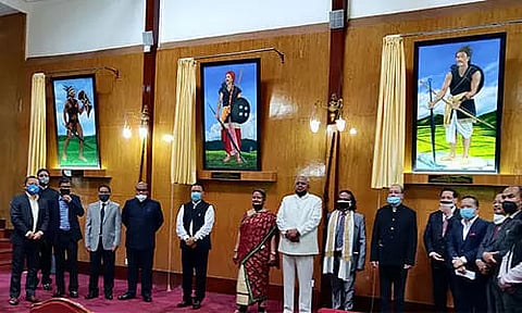 Meghalaya: Raj Bhavan in Shillong adorned with portraits of freedom fighters