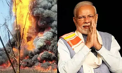 PM Narendra Modi assures help to Baghjan fire victims