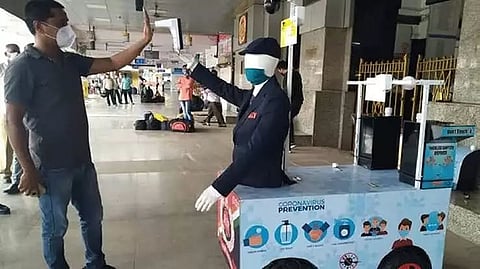 Central Railways launches robotic 'Captain Arjun' to screen for Covid-19