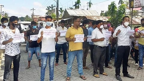 Lakhimpur district unit of AYM demands capital punishment to killers of Rituparna Pegu