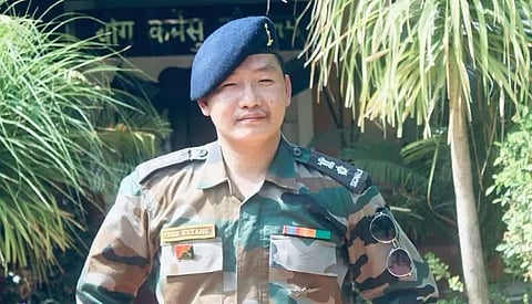 Arunachal Army officer Major Tero Keyang promoted to Lt Colonel
