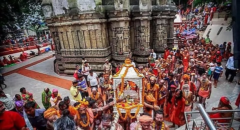Ambubachi rituals without devotees!