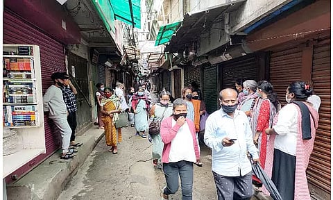 Iewduh market in Shillong reopens partially after a period of three months