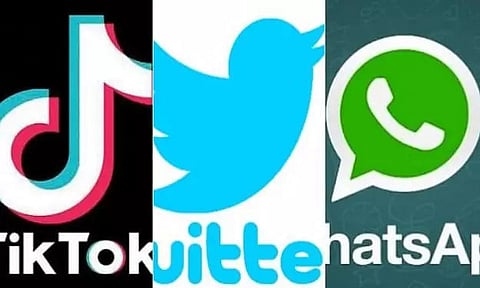 Hyderabad police registered criminal cases filed against WhatsApp, Twitter, TikTok
