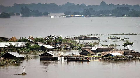 Assam Flood death toll rises to 13 during the last 24 hours