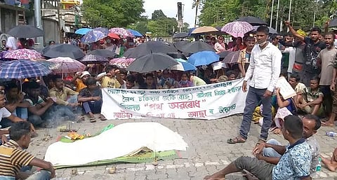 ATTSA declared 12-hour bandh after recovery of night guard's mutilated body in Tinsukia