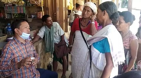 NCHAC EM Samuel Changsan holds discussion on inter-State border issues