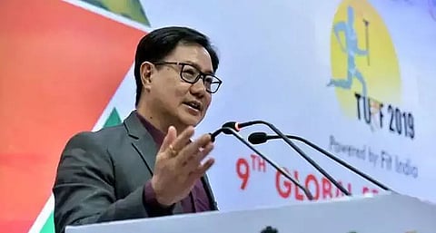 Should be able to start some sporting events August onwards: Kiren Rijiju