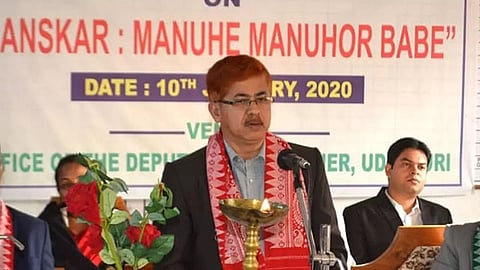 Udalguri Deputy Commissioner Prakash Ranjan Gharphalia tests COVID positive