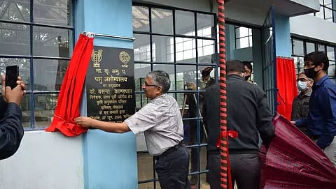 ICAR Director Dr. BK Kandpal inaugurates 'Animal Health Clinic' in Meghalaya