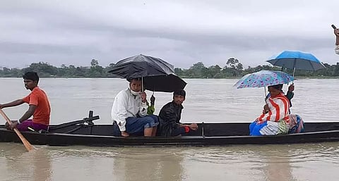 Flood situation worsens in Lakhimpur district