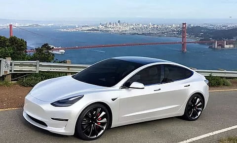 This man 'accidentally' bought 28 Tesla Model 3 cars