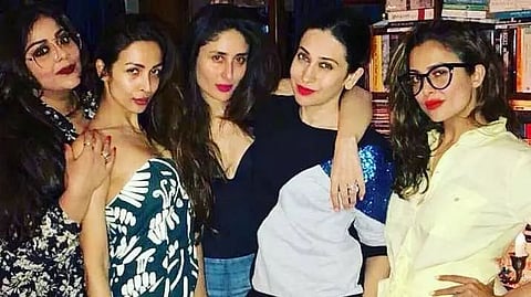 'Bffs that pout together stay forever' says Malaika Arora