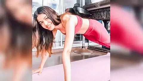 Actress Alaya F takes up the 50 push-up challenge