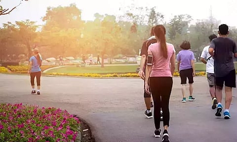 Morning walk key to good night's sleep