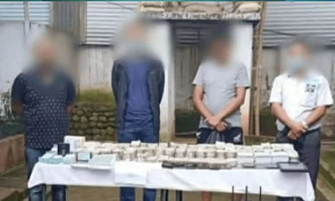 NSCN (IM) extortion racket busted by security forces, 2 cadres arrested
