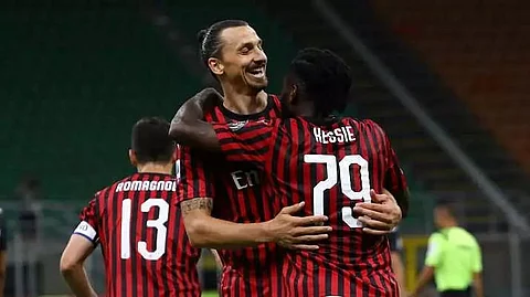 AC Milan would have won the title: Swedish striker Zlatan Ibrahimovic