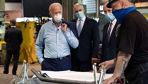 Democratic presidential nominee Joe Biden lays out an economic plan