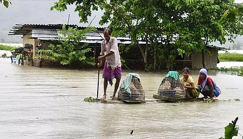 Assam Flood scene turns more critical; toll rises to 59; persons affected 32,94,127